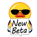 🆕 Duck New Beta telegram sticker