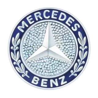 😚 MERCEDES BENZ รถ, โลโก้, รถยนต์, เมอร์เซเดส, เบนซ์ telegram sticker