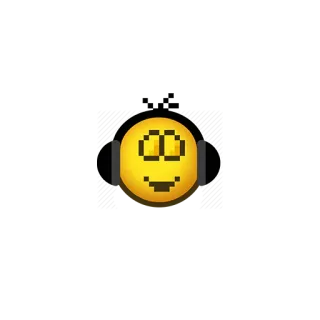 🎧 Эмодзи, Наушники, Прослушивание, Музыка, Желтый telegram sticker