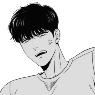 😠 มังฮวา, โกรธ, อนิเมะ telegram sticker