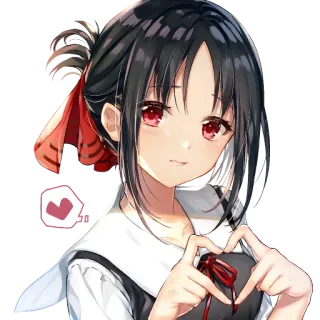🌈 Kaguya Shinomiya Kaguya-sama: Love Is War Anime, Kawaii, Coeur, Amour, Kaguya-sama telegram sticker