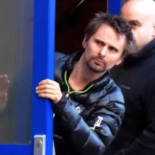 😳 Matt Bellamy Musiker, Sänger, Matt Bellamy, Muse, Rock, Promi, Band telegram sticker