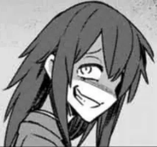😈 Anime, Manga, Gesichtsausdruck, Charakter, Illustration telegram sticker