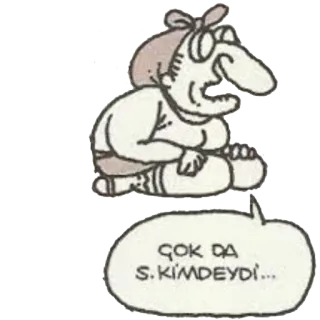 😏 ÇOK DA S.KİMDEYDİ... 만화, 불쾌한, 할머니 telegram sticker