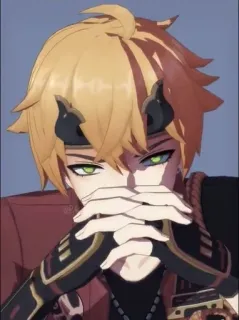 🍁 Thoma Genshin Impact 动漫, 游戏, 角色, 原神, 托马 telegram sticker