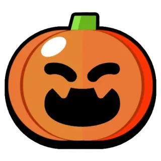 🎃 calabaza, halloween, emoji, celebración whatsapp sticker