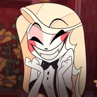 🌟 Charlie Morningstar Hazbin Hotel 만화, 호텔, 지옥, 악마, 애니메이션 telegram sticker