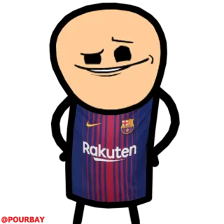 😏 POURBAY シアン化合物, 幸せ, 漫画, サッカー, サッカー telegram sticker