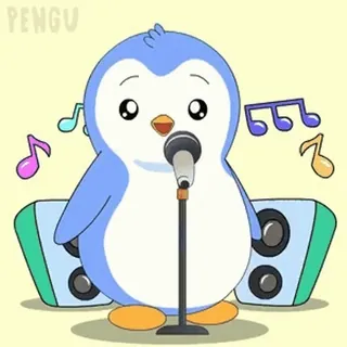 🙂 Pengu whatsapp sticker