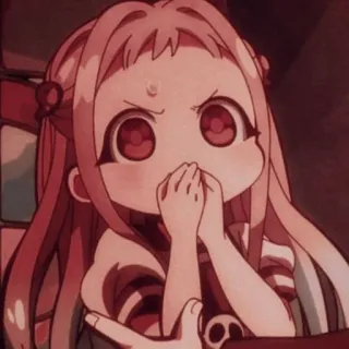 🥬 Nene Yashiro Toilet-bound Hanako-kun Anime, Personnage, Mignon, Manga, Fanart, Kawaii telegram sticker