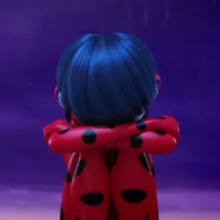 😪 Ladybug Miraculous: Tales of Ladybug & Cat Noir kepik, Miraculous, Marinette, kartun whatsapp sticker