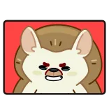 😈 Hoạt hình, Động vật, Chó, Tức giận, Buồn bã, Khó chịu telegram sticker