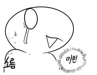 😨 소름 미친 Kreskówka, Spocony, Zszokowany, Emocjonalny, Zły, Przestraszony telegram sticker