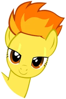 😏 My Little Pony, cartoon, pony, animal, fan art, character whatsapp sticker