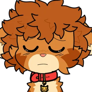 😔 cat telegram sticker