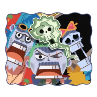 😶 Zoro One Piece Anime, Manga, One Piece, Zombie, Roronoa Zoro telegram sticker