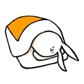 💤 lapin, animal, lapin, dessin animé, mignon whatsapp sticker