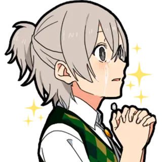 😢 Anime, Llorando, Emocional, Triste, Lloroso, Personaje telegram sticker