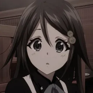 🌸 anime, ragazza, carina, ritratto, manga telegram sticker