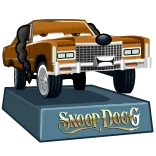 🎁 Snoop Dogg auto, celebrità, musica, rapper, Snoop Dogg, veicolo telegram sticker