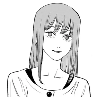 😊 Makima Chainsaw Man anime, manga, chainsaw man, makima telegram sticker