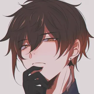 🤔 Zhongli Genshin Impact anime, video game, genshin impact, zhongli, character telegram sticker