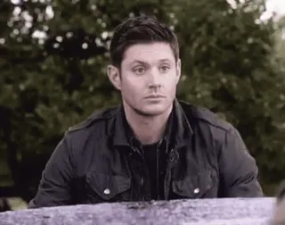 😑 Dean Winchester Supernatural serial, nadprzyrodzone, dean winchester, jensen ackles, mem whatsapp sticker