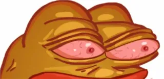 🐸 Pepe the Frog Пепе, Лягушка, Мем, Интернет-культура, Мультфильм, Выражение telegram sticker
