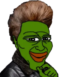 🤔 Meme, Pepe, Meme Internet, Màu xanh lá cây, Hài hước, Nhân vật telegram sticker