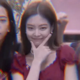 🎠 Jennie Kim K-pop, Певица, Знаменитость, Женщина, Дженни, Blackpink whatsapp sticker