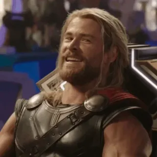 ⚡️ Thor marvel, superheld, gott, chris hemsworth telegram sticker