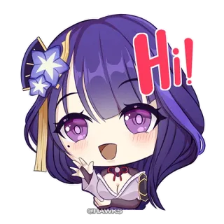 💠 Genshin Impact [@TodorokiShouto] telegram stickers