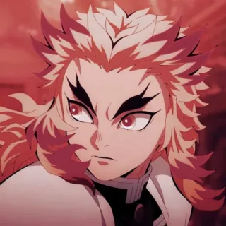 😠 Rengoku Kyoujurou Demon Slayer Anime, Demon Slayer, Rengoku, Kyojuro, Pilar das Chamas telegram sticker