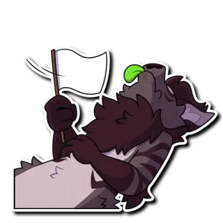 🏳️ telegram sticker