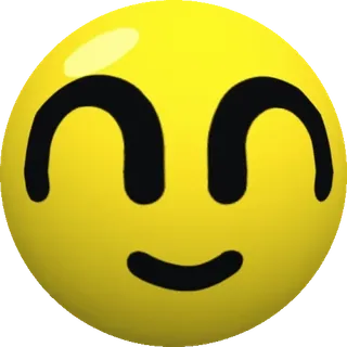 🌟 Эмодзи, Улыбка, Счастливый, Желтый, Лицо telegram sticker