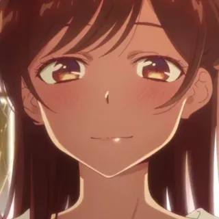 🍫 Chizuru Ichinose Rent-A-Girlfriend 애니메이션, 치즈루, 렌탈여친, 만화, 여자 telegram sticker