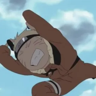 😣 Naruto anime, cartoon, naruto, character telegram sticker