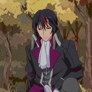 🥀 Diablo That Time I Got Reincarnated as a Slime Anime, Isekai, Pelo negro, Demonio, Diablo whatsapp sticker