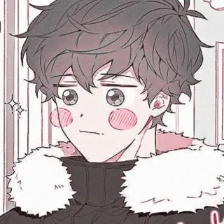 🐇 Anime, Cartoni animati, Carino, Ritratto, Soffice whatsapp sticker