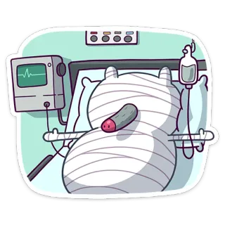 Полоскун Бублик :: @stickroom telegram stickers