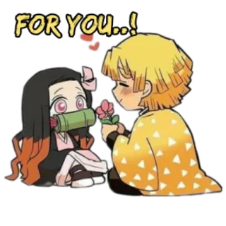 Zenitsu ⚡️ whatsapp stickers