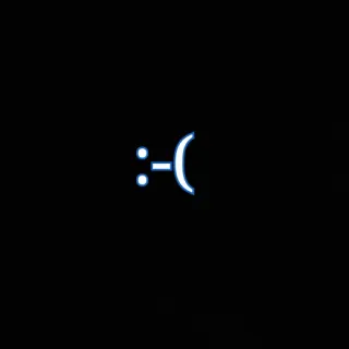 😢 :-( triste, emoji, visage, malheureux, icône whatsapp sticker