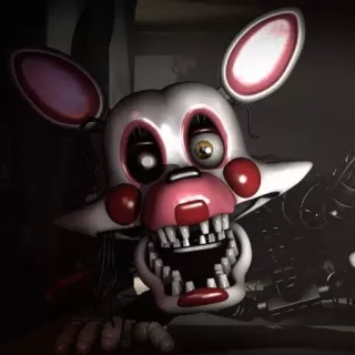 🌟 Mangle Five Nights at Freddy's 2 animatronic, horror, video game, mangle, scary telegram sticker