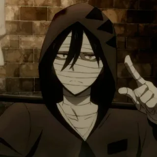 🩸 Isaac Foster Angels of Death anime, character, manga, zack, isaac foster, angels of death telegram sticker
