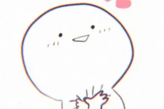🦢 süß, Cartoon, Figur, Liebe, kawaii whatsapp sticker