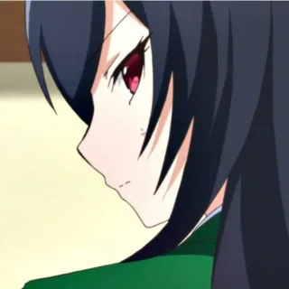 📗 Anime, Meisje, Personage, Illustratie telegram sticker