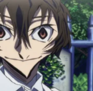 🤨 Dazai Osamu Bungo Stray Dogs Anime, Manga, Dazaï, Bungo Stray Dogs telegram sticker