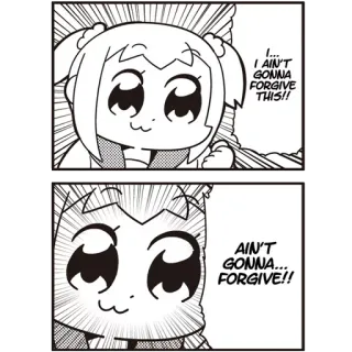 Pop Team Epic telegram stickers