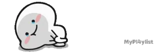 mini Quby @MyPl4ylist telegram stickers