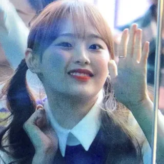 ✋ retrato, mulher, menina, rosto, sorriso, coreana telegram sticker